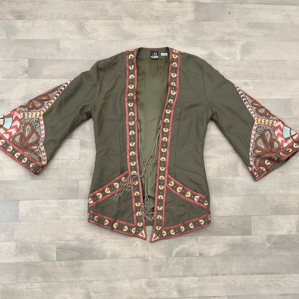 Lotta Stensson Flowerchild Embroidered Kimono